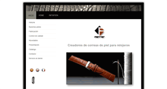 Desktop Screenshot of ferrercorreas.com